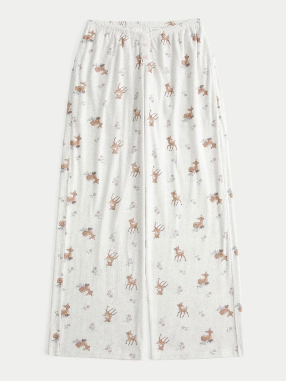 Hollister Deer Cozy Pointelle Pyjamas Bottoms Size Small
